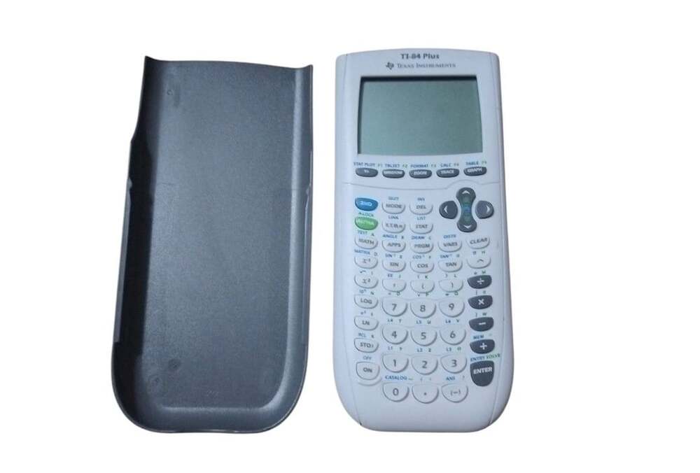 Texas Instruments Ti-84 Plus Graphing Calculator White